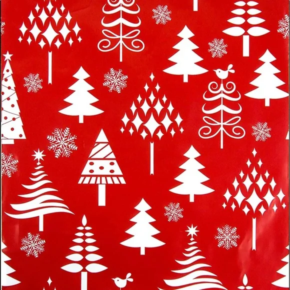 LAST SET‼️🎄20 Premium poly mailers- Red + White Trees! - Picture 4 of 4